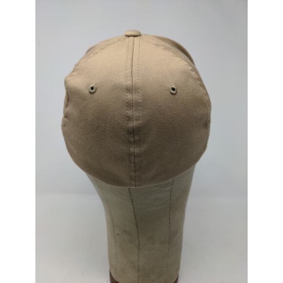 Flexfit Bridgestone Junior Golf Tour Lids Hat Size S-M Brown Tan - Picture 7 of 10